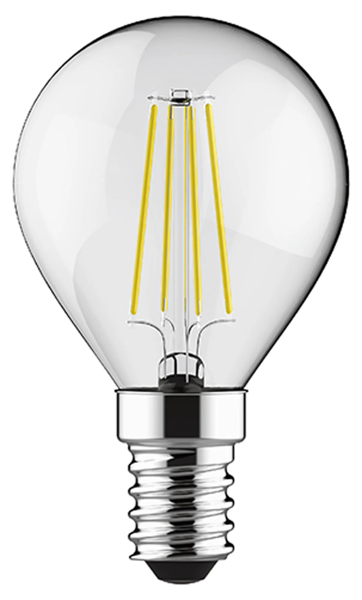 763512133  Value Classic LED Ball E14 4W 2700K 470lm
